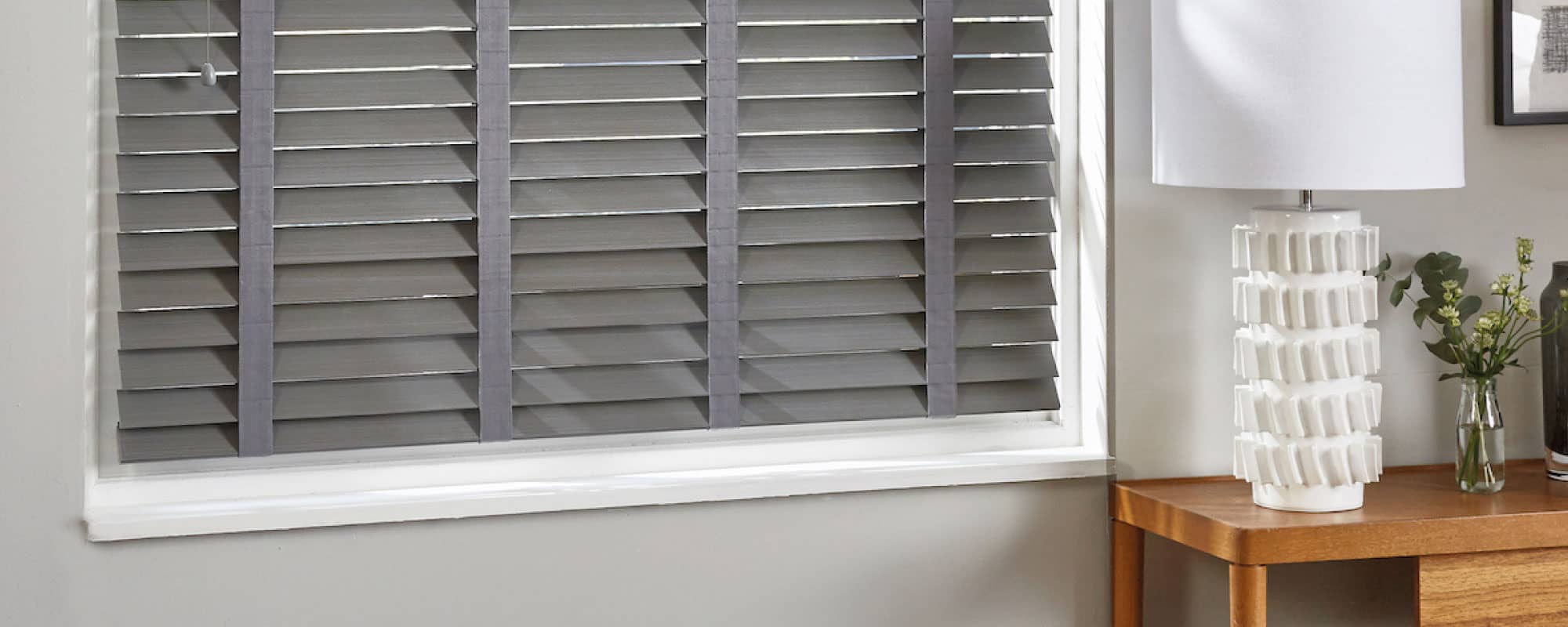 Wooden venetian blinds