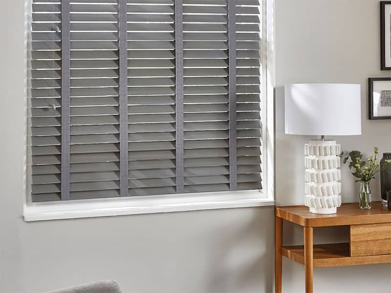 Wooden venetian blinds